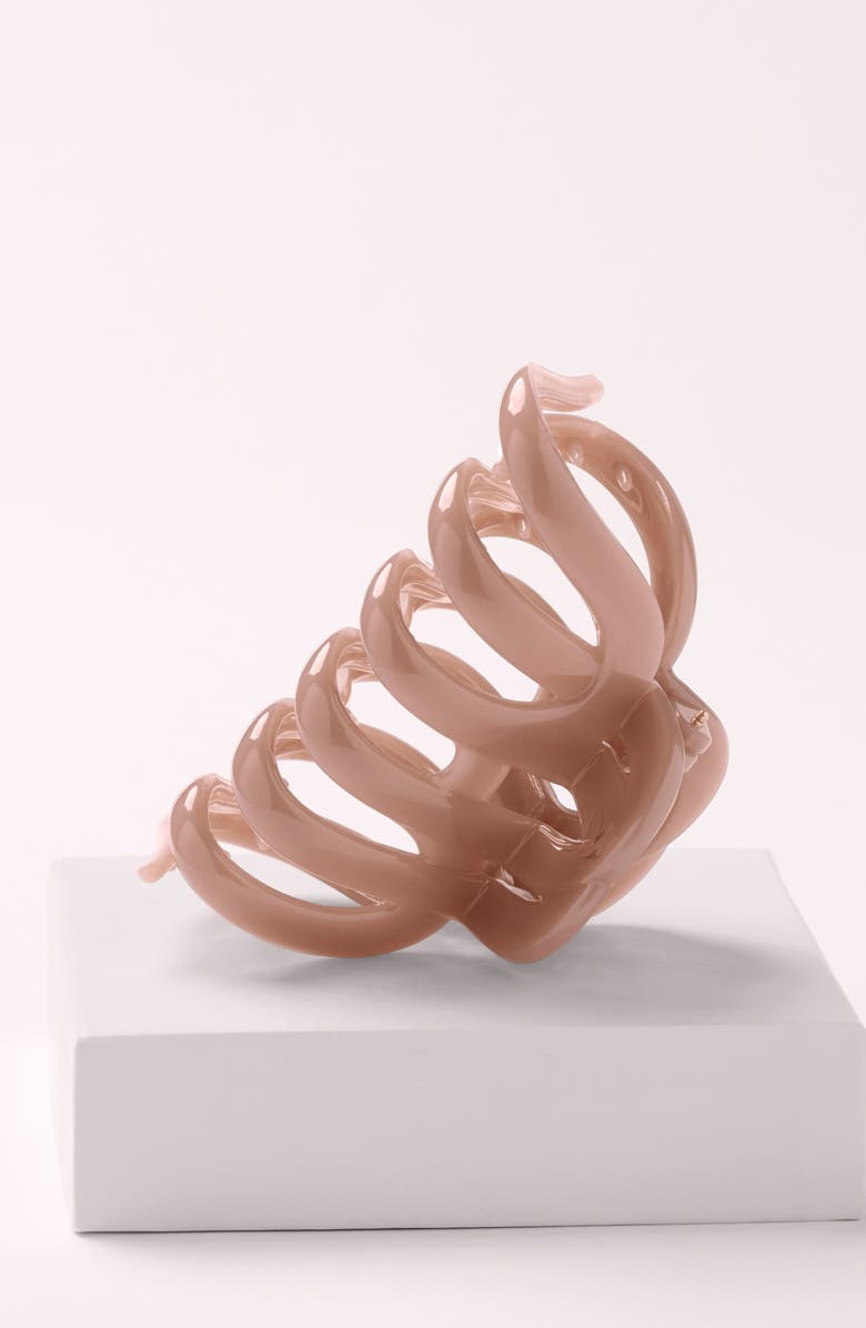 The Hair Edit Sunday Latte Claw Clip, Alternate, color, 