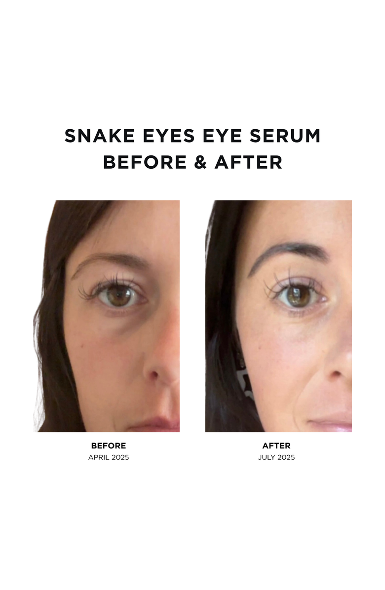 Intoxicated Cosmetics Snake Eyes | Eye Serum | 0.5 fl.oz/15 mL - Lifting Formula for Daily Moisture and Eye Contour, Alternate, color, NO COLOR