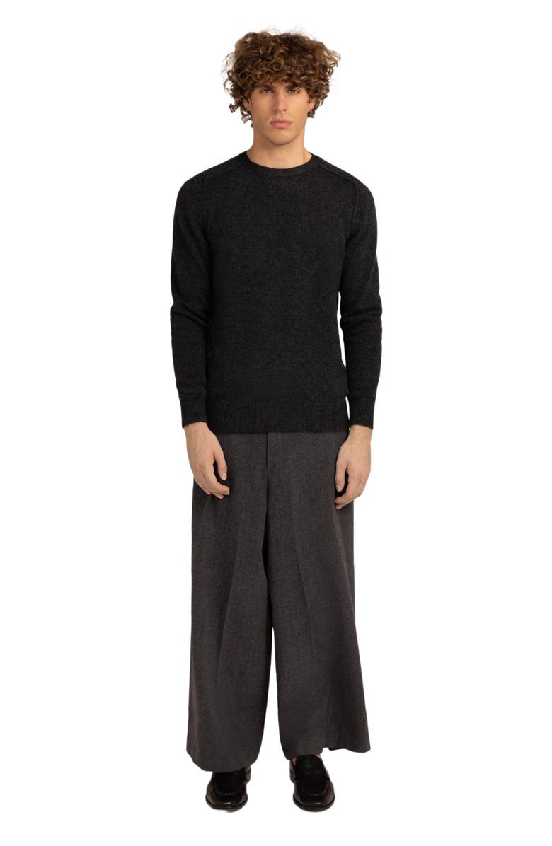GOBI Mongolian Cashmere Cashmere Mouliné Crew-Neck, Main, color,
