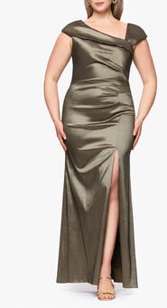 Xscape Evenings Stretch Taffeta Trumpet Gown