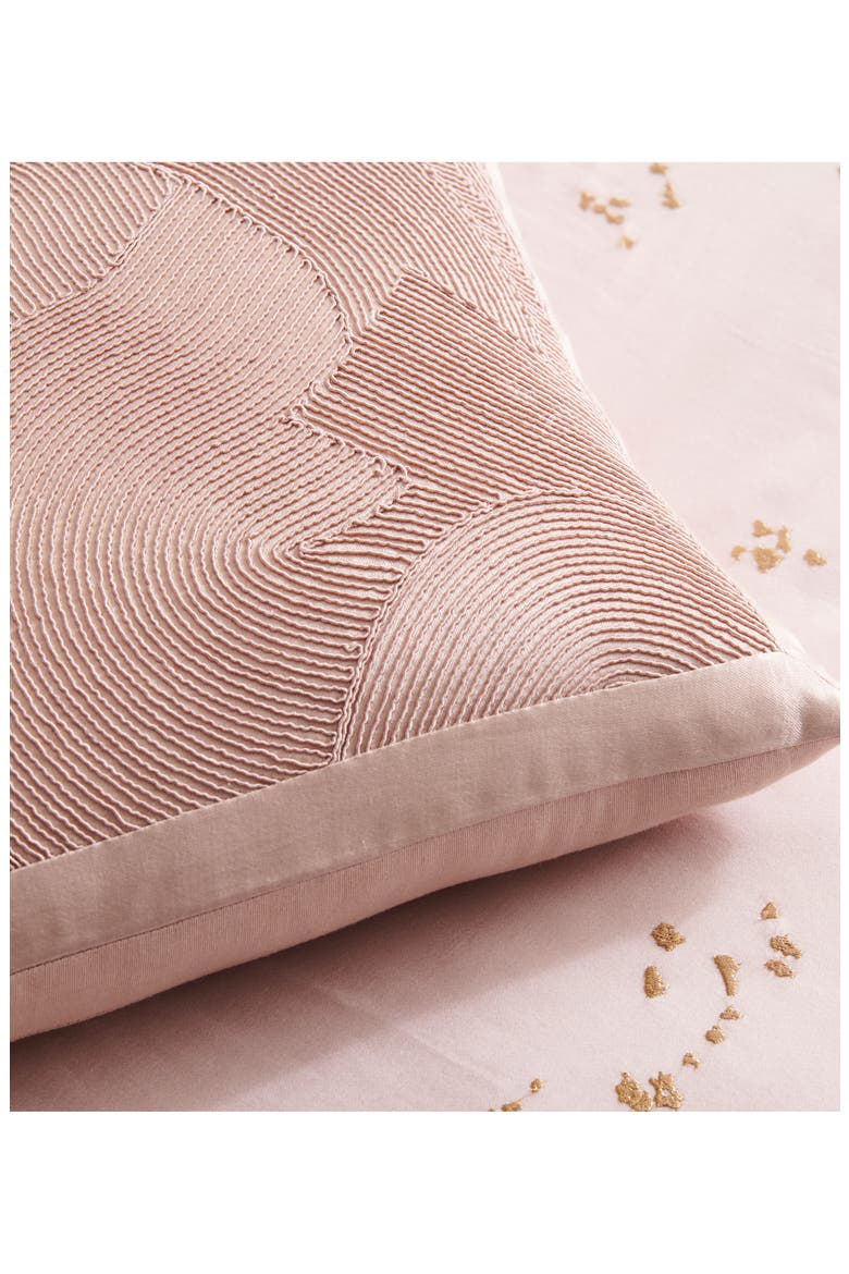 Cord Swirl Accent Pillow, Alternate, color, PALE OYSTER
