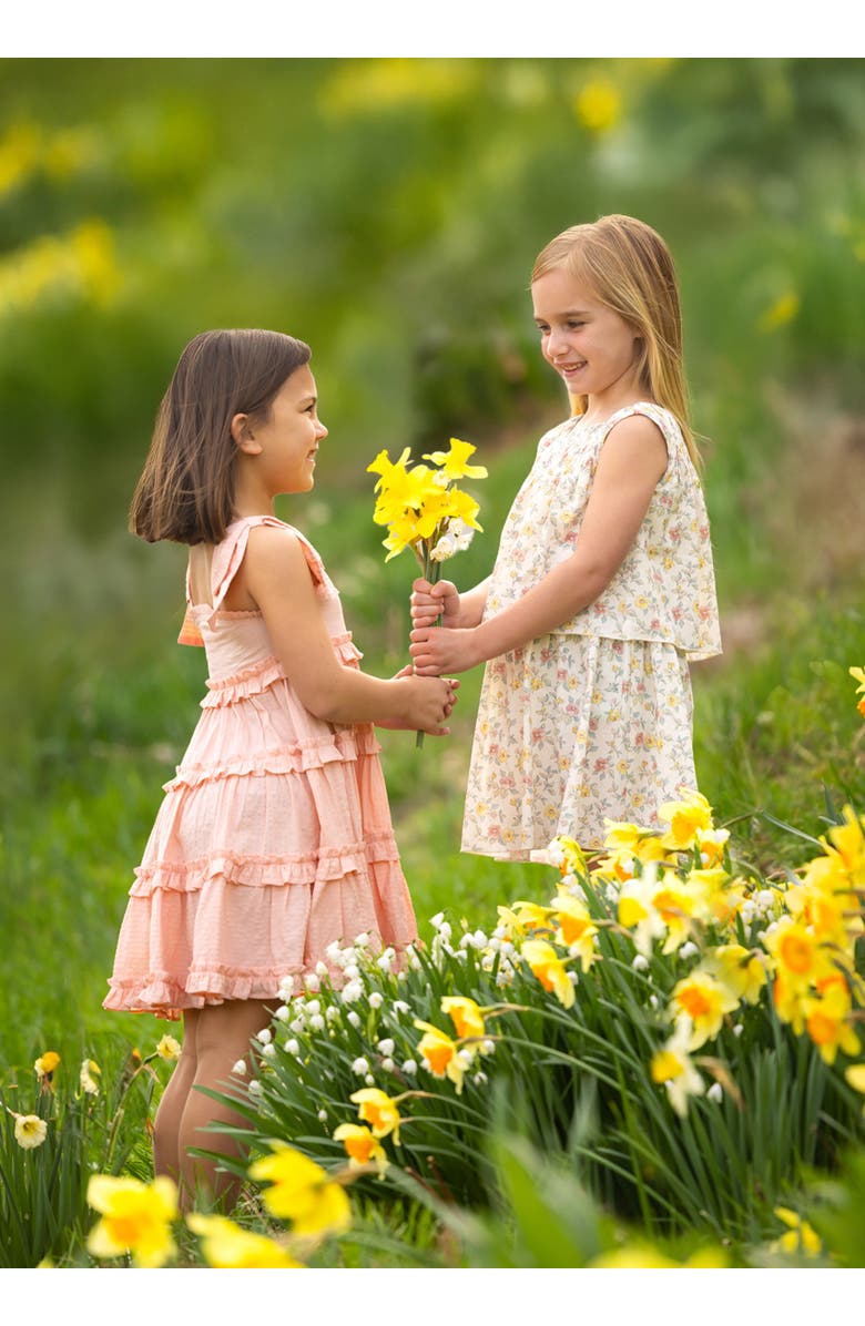 Mabel + Honey Audrey Sleeveless Dress, Alternate, color, Floral, Beige