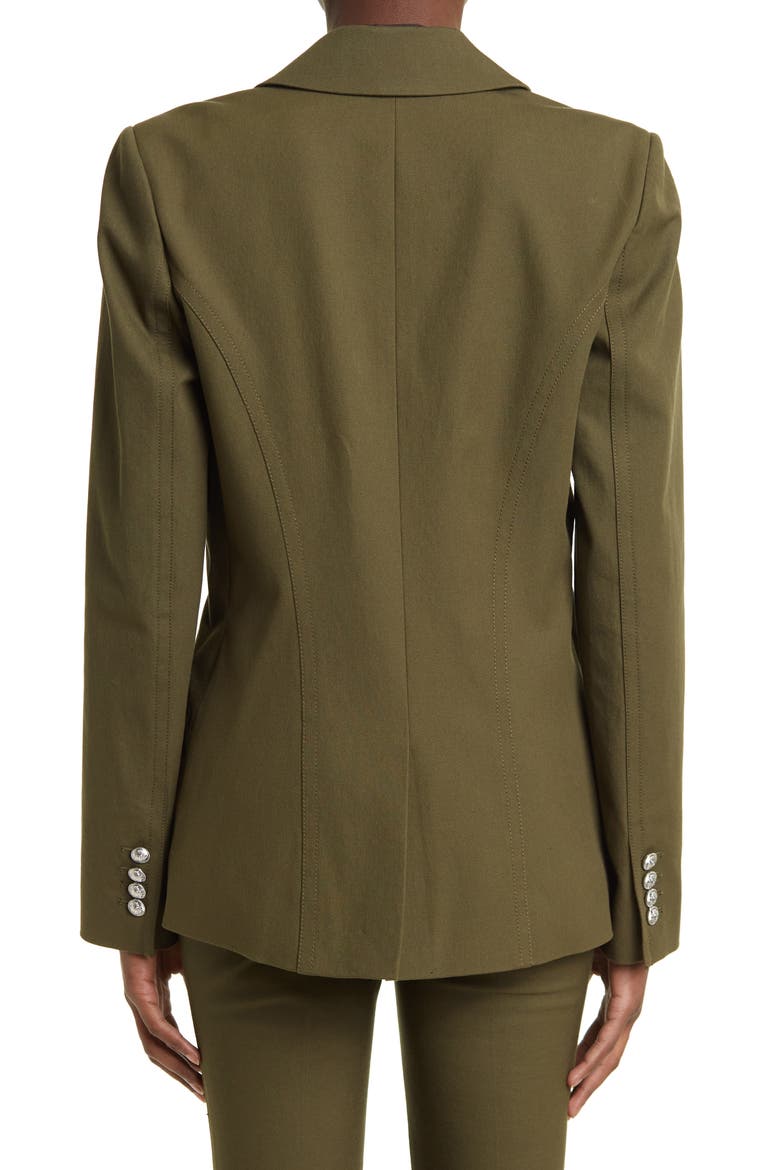 Rodeo Double Breasted Blazer, Alternate, color, ARMY GREEN