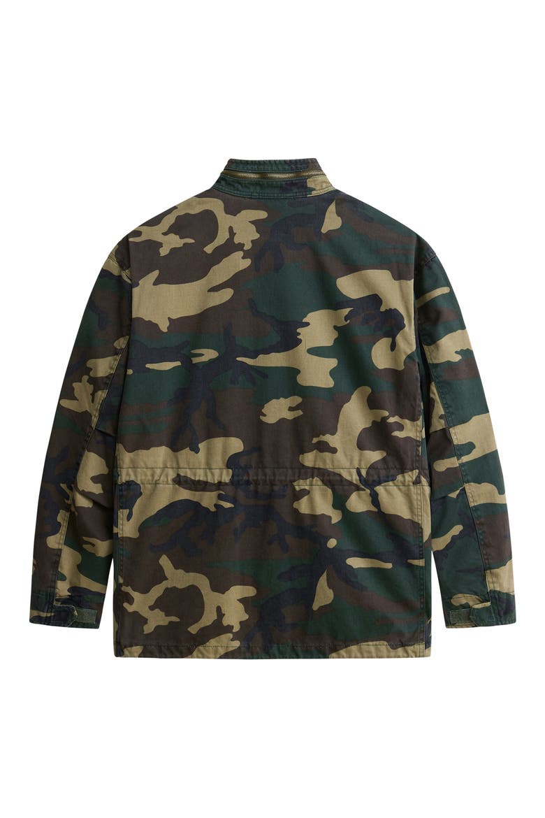 M-65 Field Jacket, Alternate, color, WOODLAND CAMO