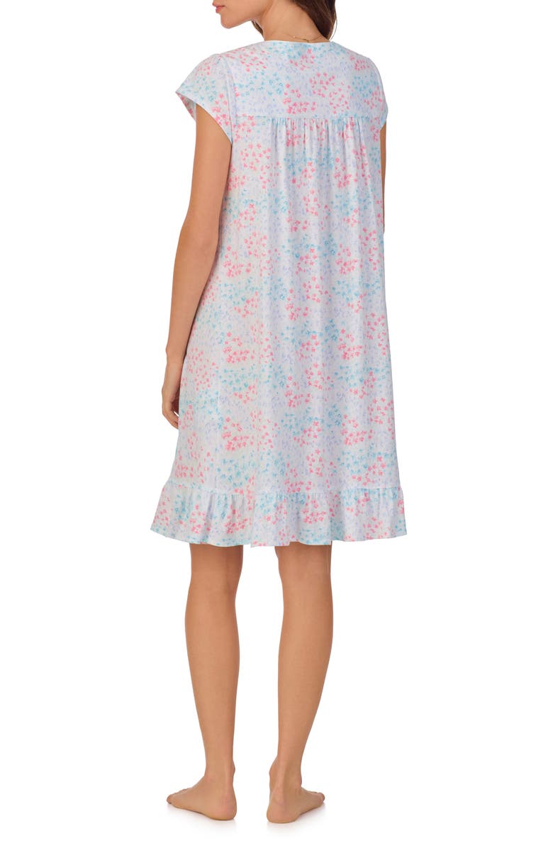 Eileen West Cotton Jersey Short Nightgown, Alternate, color, 