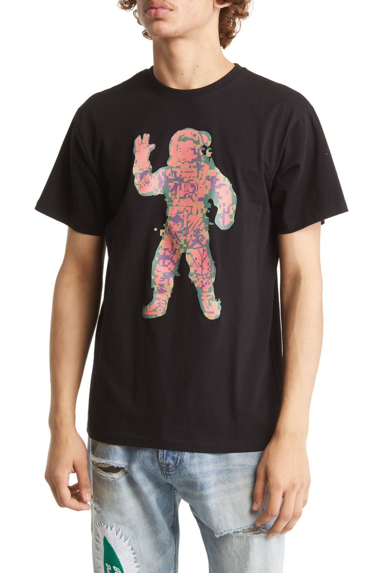 BB Digital Astro Cotton Graphic Tee, Main, color, BLACK