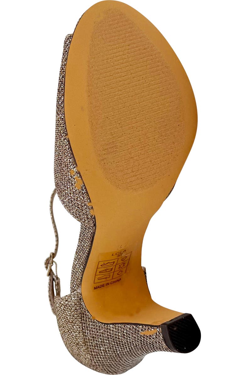 CHELSEA CREW Lola Metallic Ankle Strap Sandal, Alternate, color,