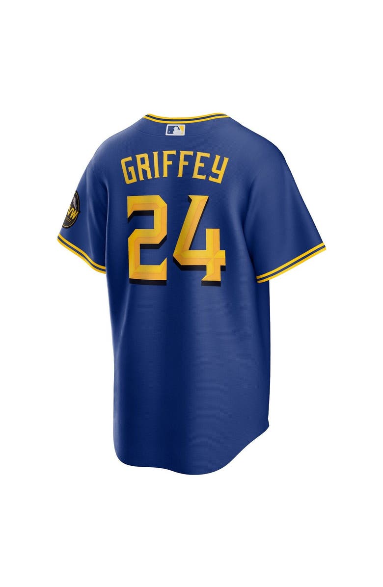 Nike Men's Nike Ken Griffey Jr. Royal Seattle Mariners 2023 City Connect Replica Player Jersey, Alternate, color, 