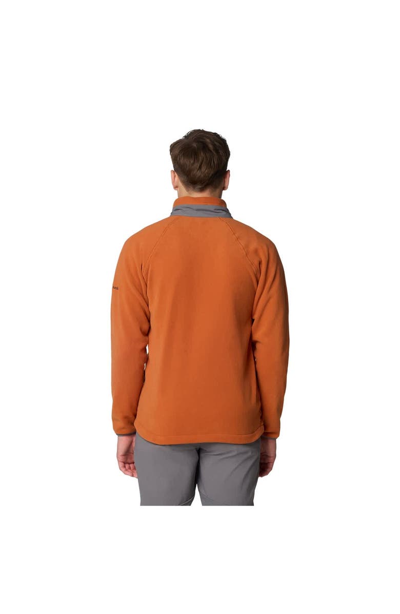 Columbia Men's Columbia  Texas Orange Texas Longhorns Flanker IV Fleece Raglan Full-Zip Jacket, Alternate, color, 