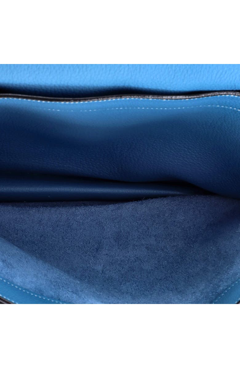 Pre-Owned Hermes Sac a Depeches Bag Togo 38, Alternate, color, Bleu Jean