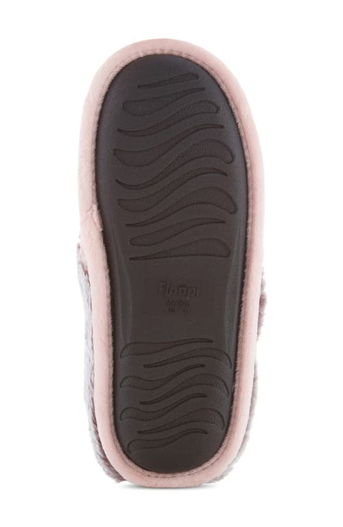 Floopi Faux Shearling Lined Slipper In Pink