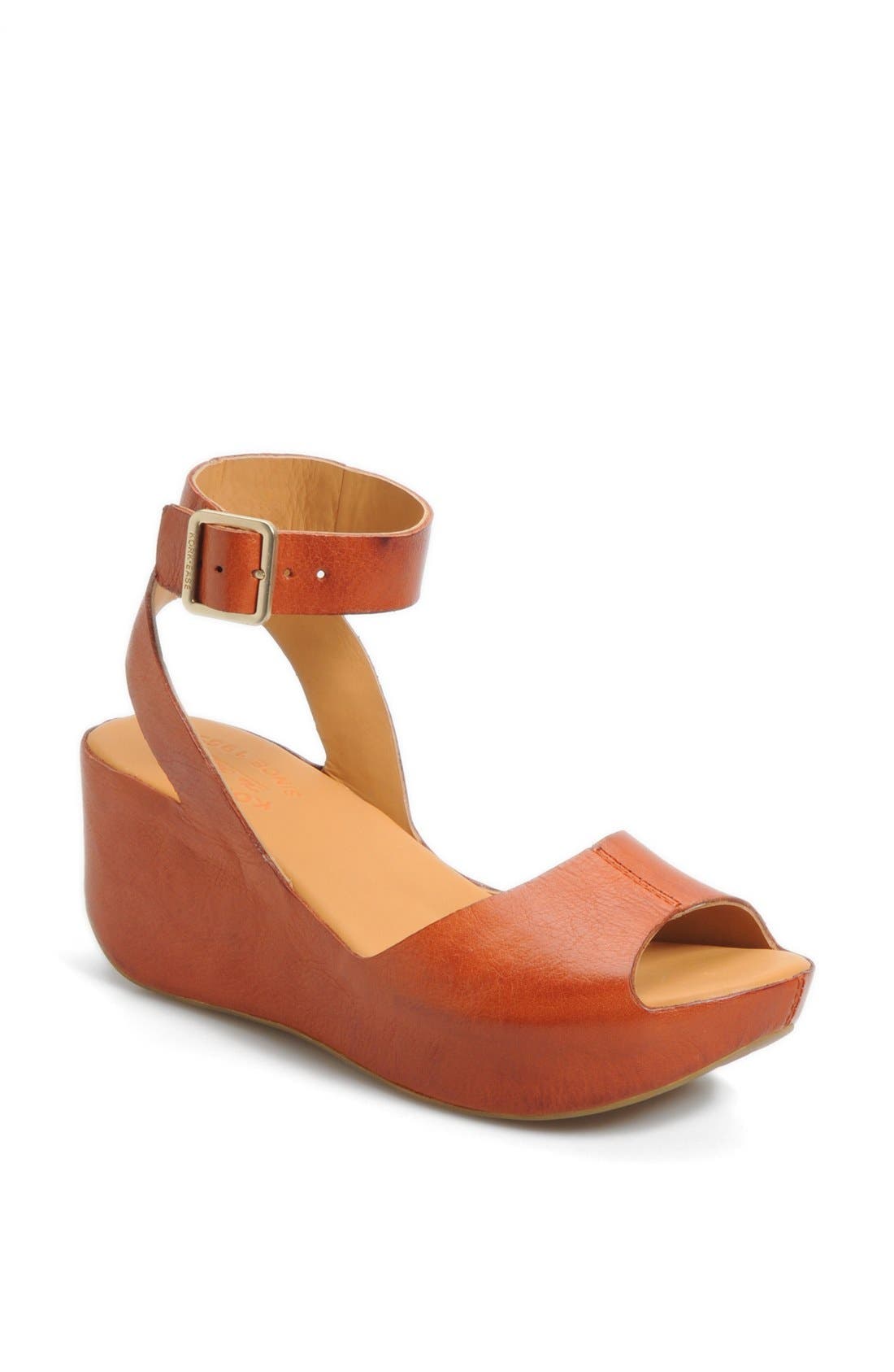 'Carolyne' Sandal, Main, color, RUST