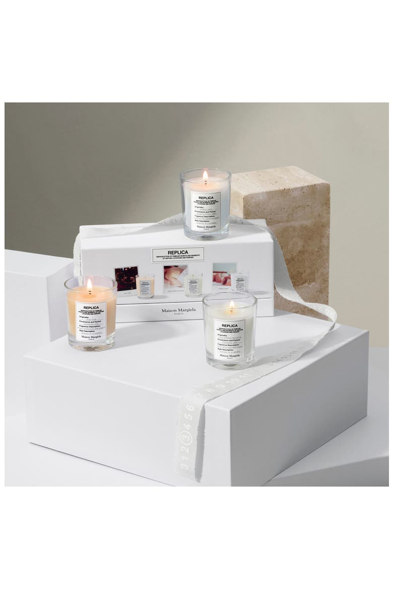 Replica 3-Piece Scented Candle Set (Limited Edition) $126 Value, Alternate, color, NO COLOR