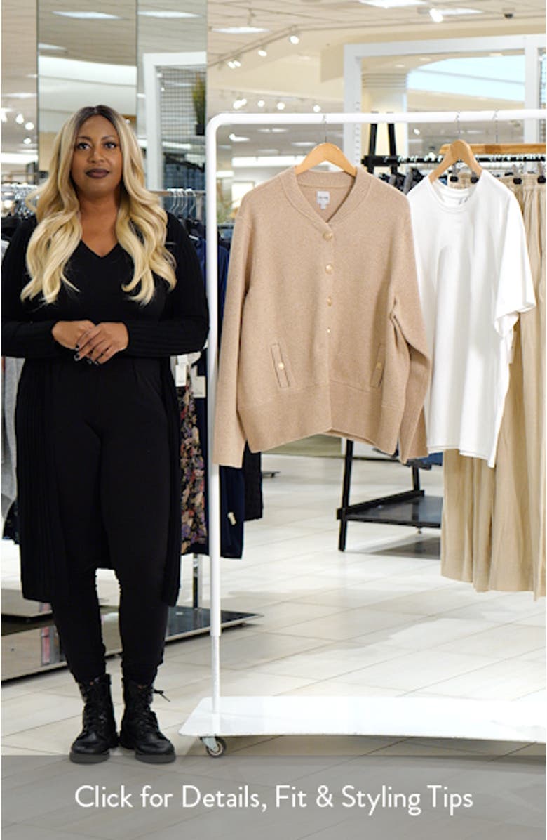 Knit Bomber Jacket, sales video thumbnail