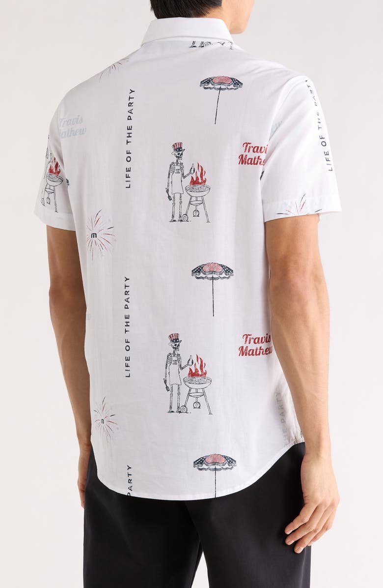 TravisMathew Fourth Fest Short Sleeve Shirt, Alternate, color,