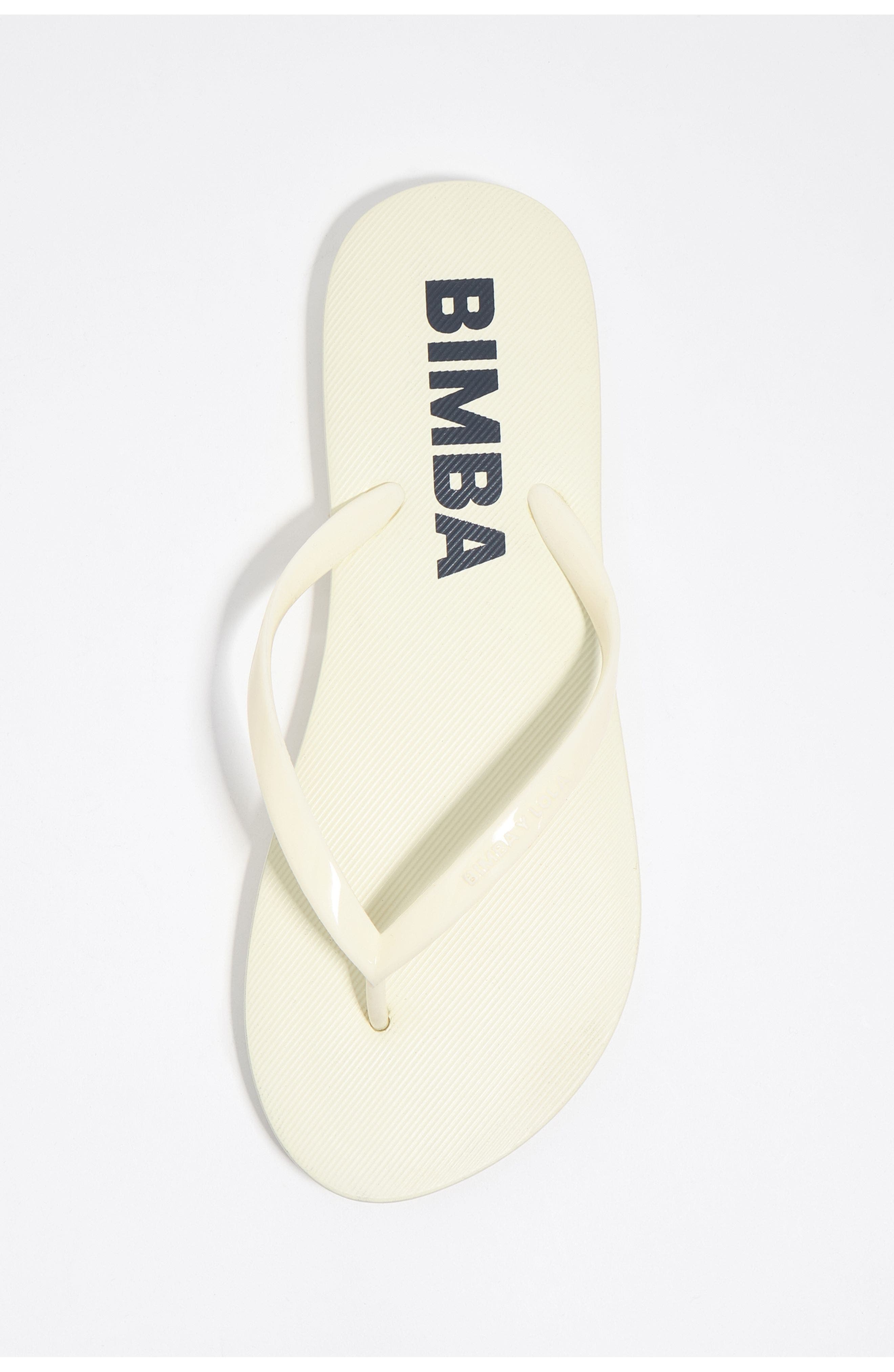 Bimba y Lola Flip-Flop, Alternate, color, Ivory