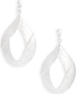Karine Sultan Open Teardrop Earrings