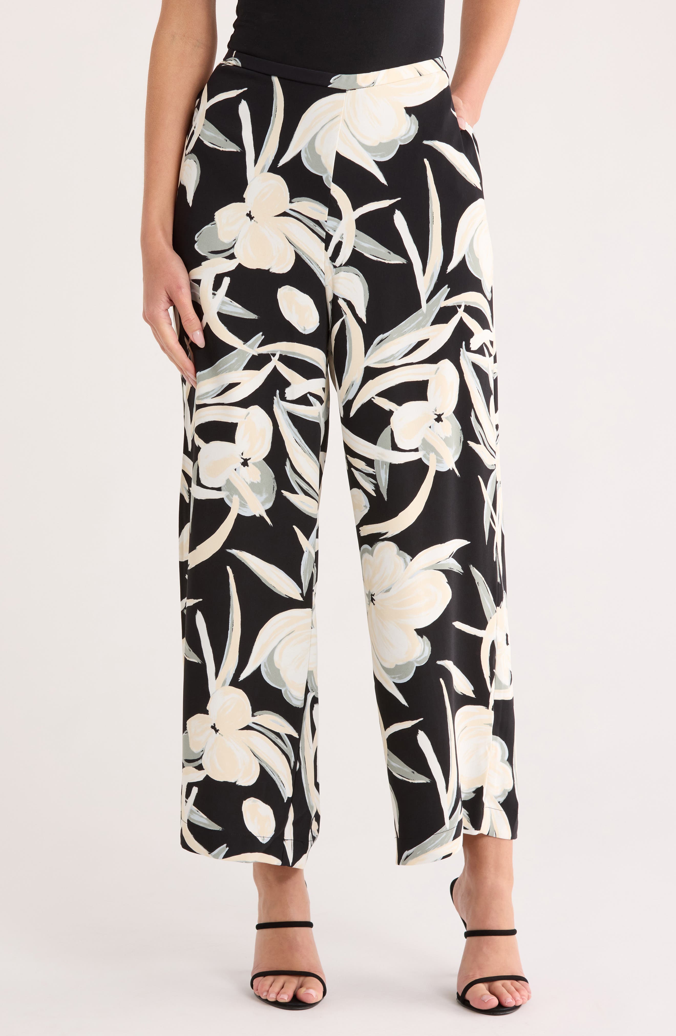 NORDSTROM RACK Wide Leg Crop Pants