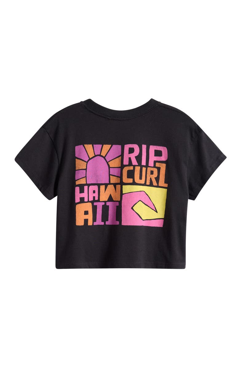 Rip Curl Kids' Island Cotton Cropped T-Shirt, Alternate, color, 