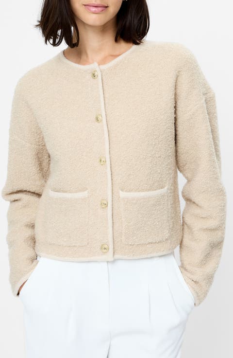 Effie Bouclé Cardigan