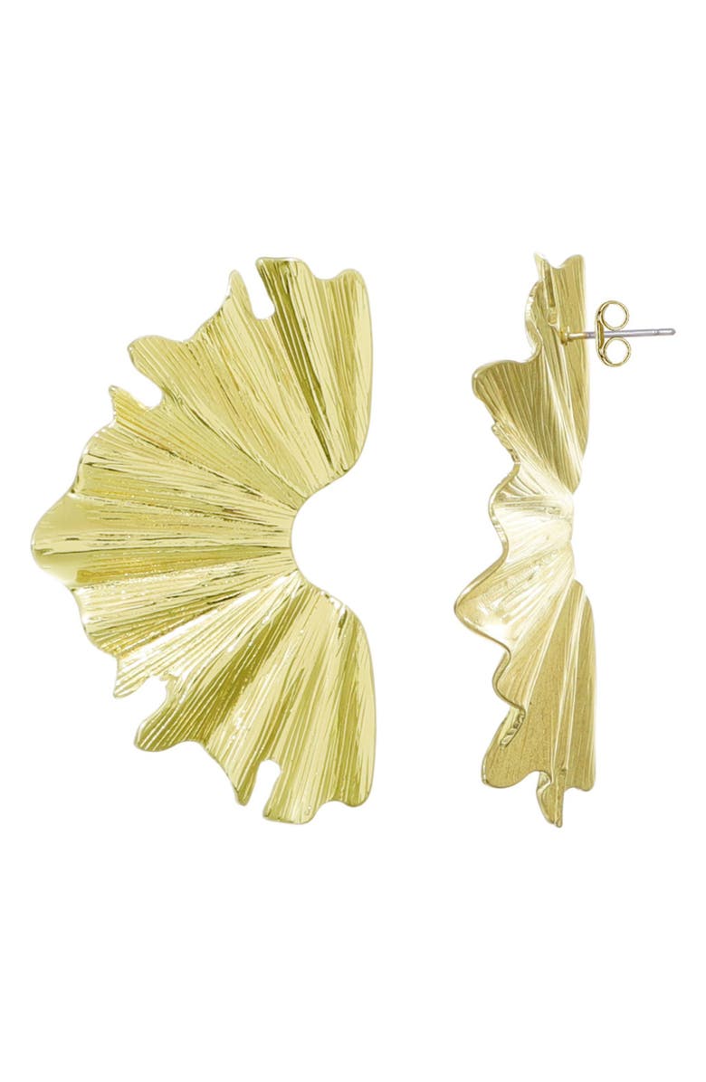 Adornia Wave Statement Earrings, Alternate, color, 