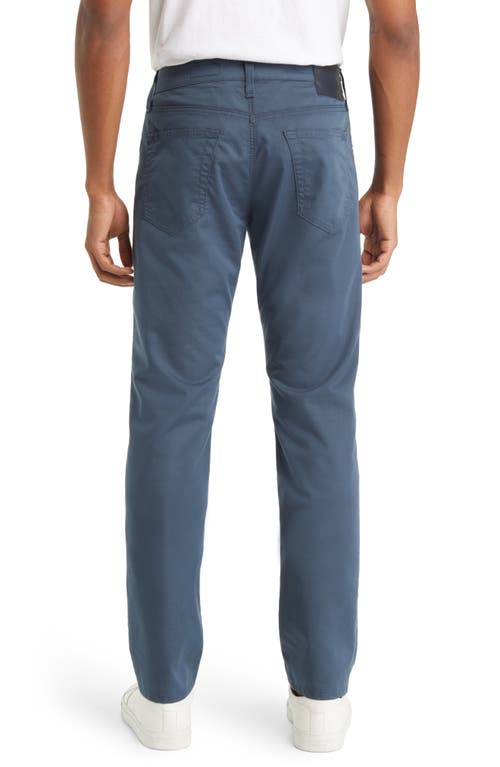 Ag Everett Commuter Performance Slim Straight Pants In Blue