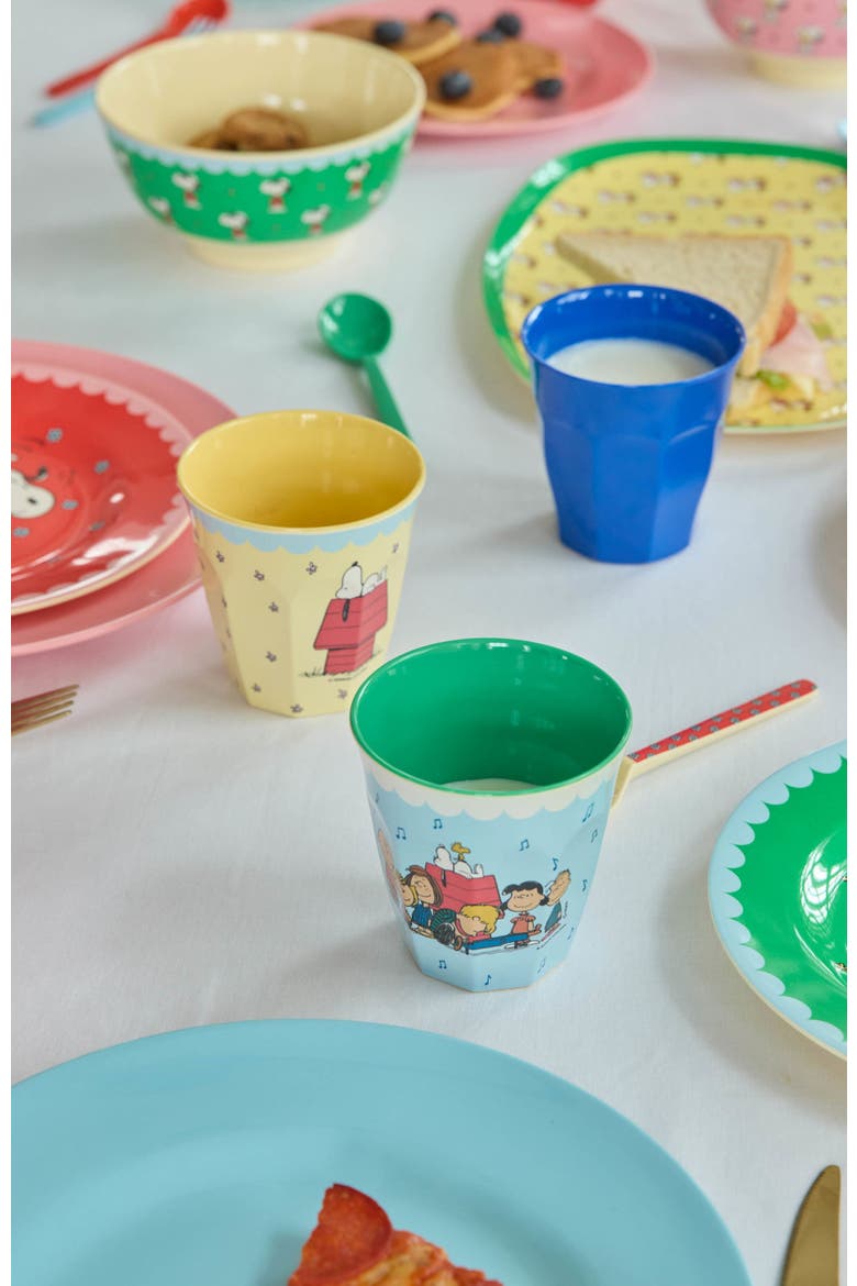 Melamine Cup Snoopy, Alternate, color, Soft Blue