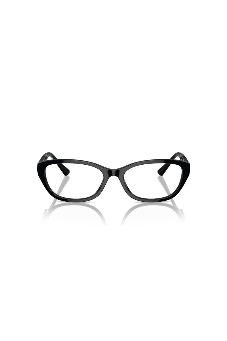 55mm Oval optical glasses, Alternate, color, Black
