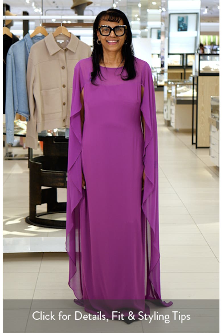 purple ralph lauren dress Ralph Lauren Black Label Dress 3/4 Sleeve Purple V-Neck Ruched Lined Size 0