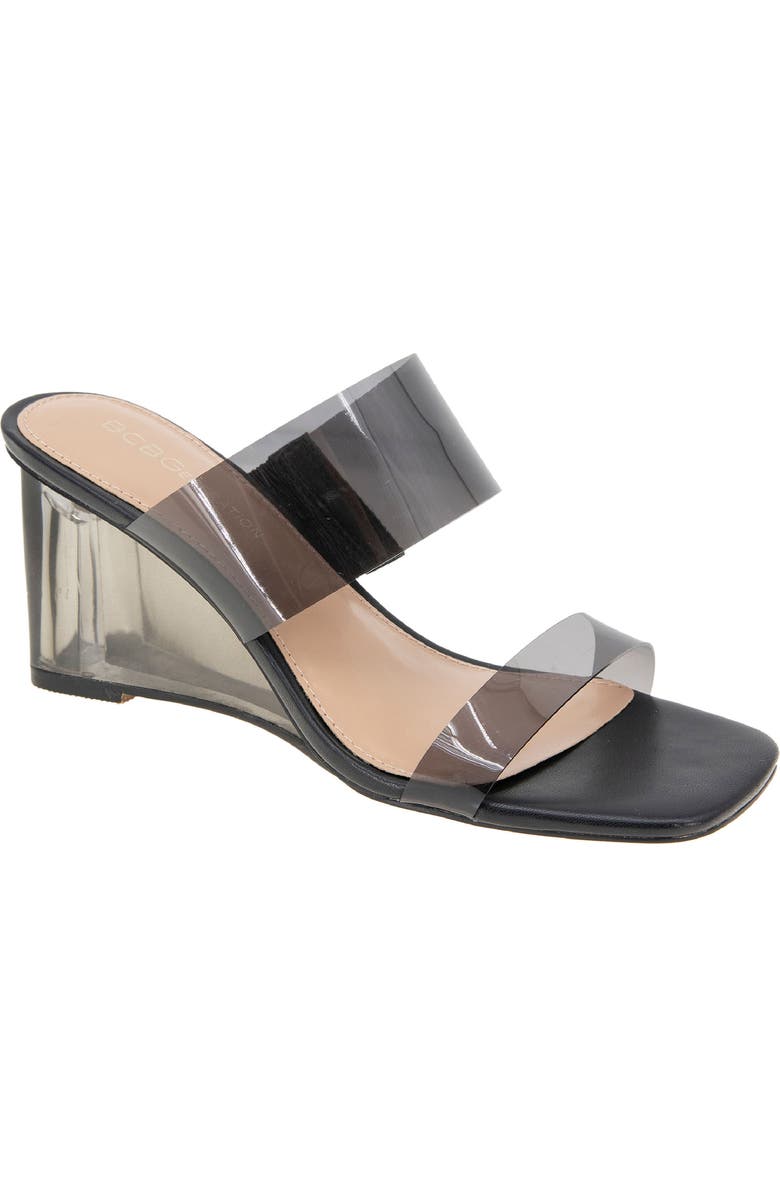 BCBGeneration Lorie Wedge Slide Sandal, Main, color,
