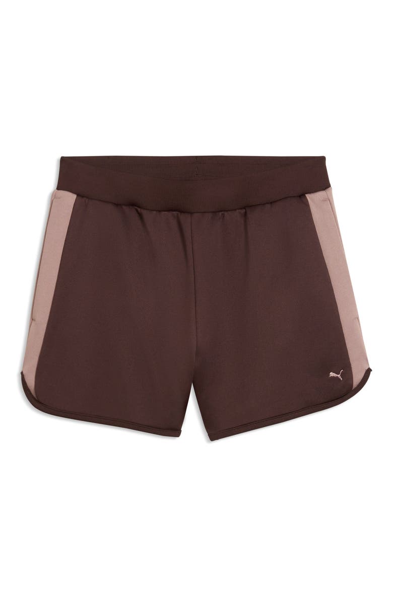 T7 Track Shorts, Alternate, color, CHOCOLATE BROWN