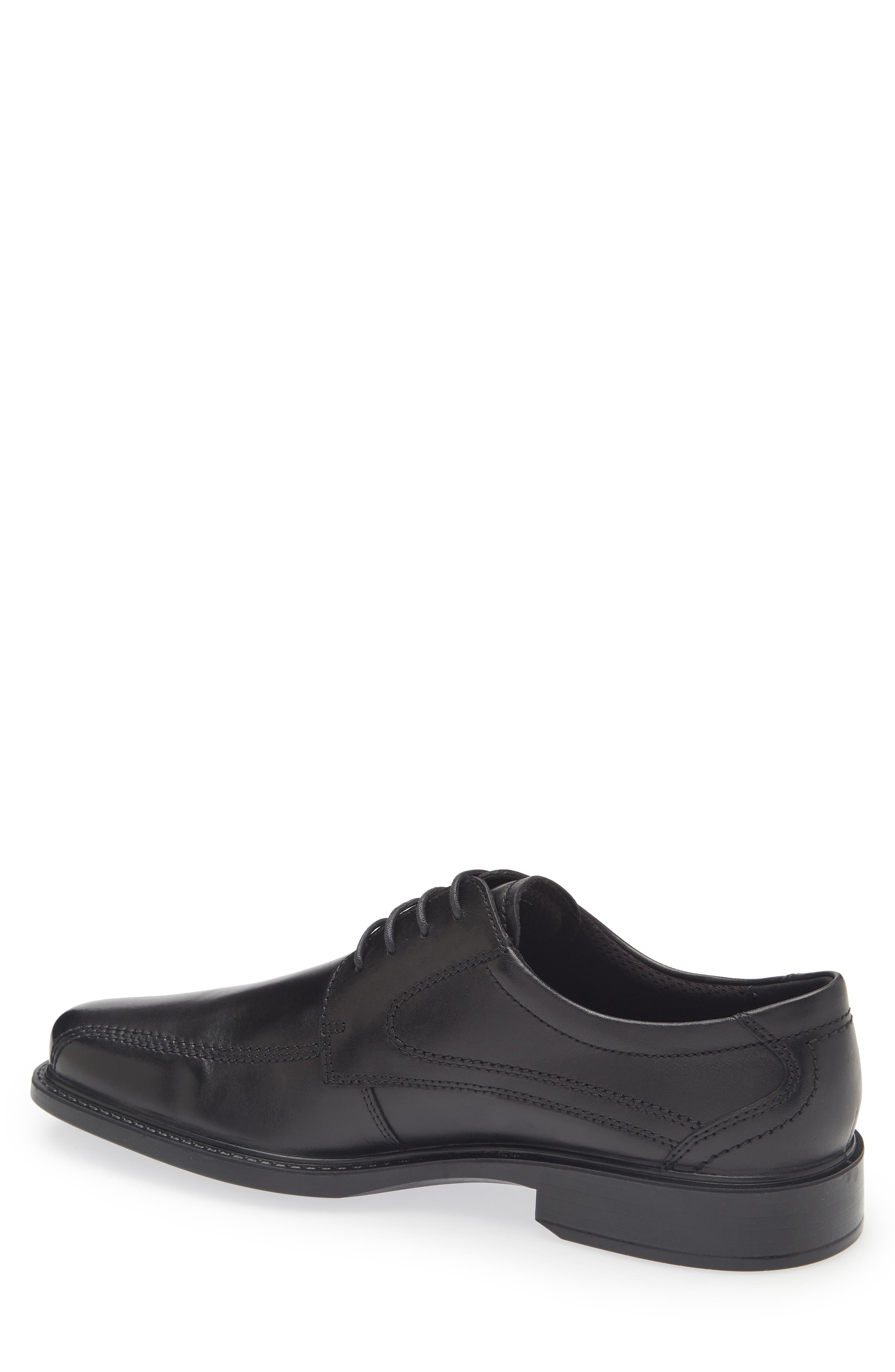 ECCO New Jersey Bike Toe Oxford, Alternate, color, Black