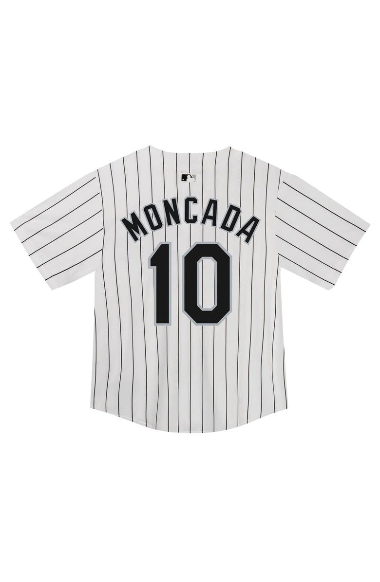 Nike Toddler Nike Yoan Moncada White Chicago White Sox Home Game Jersey, Alternate, color,