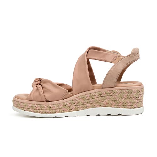 Jambu Diana Wedge Sandal In Rose