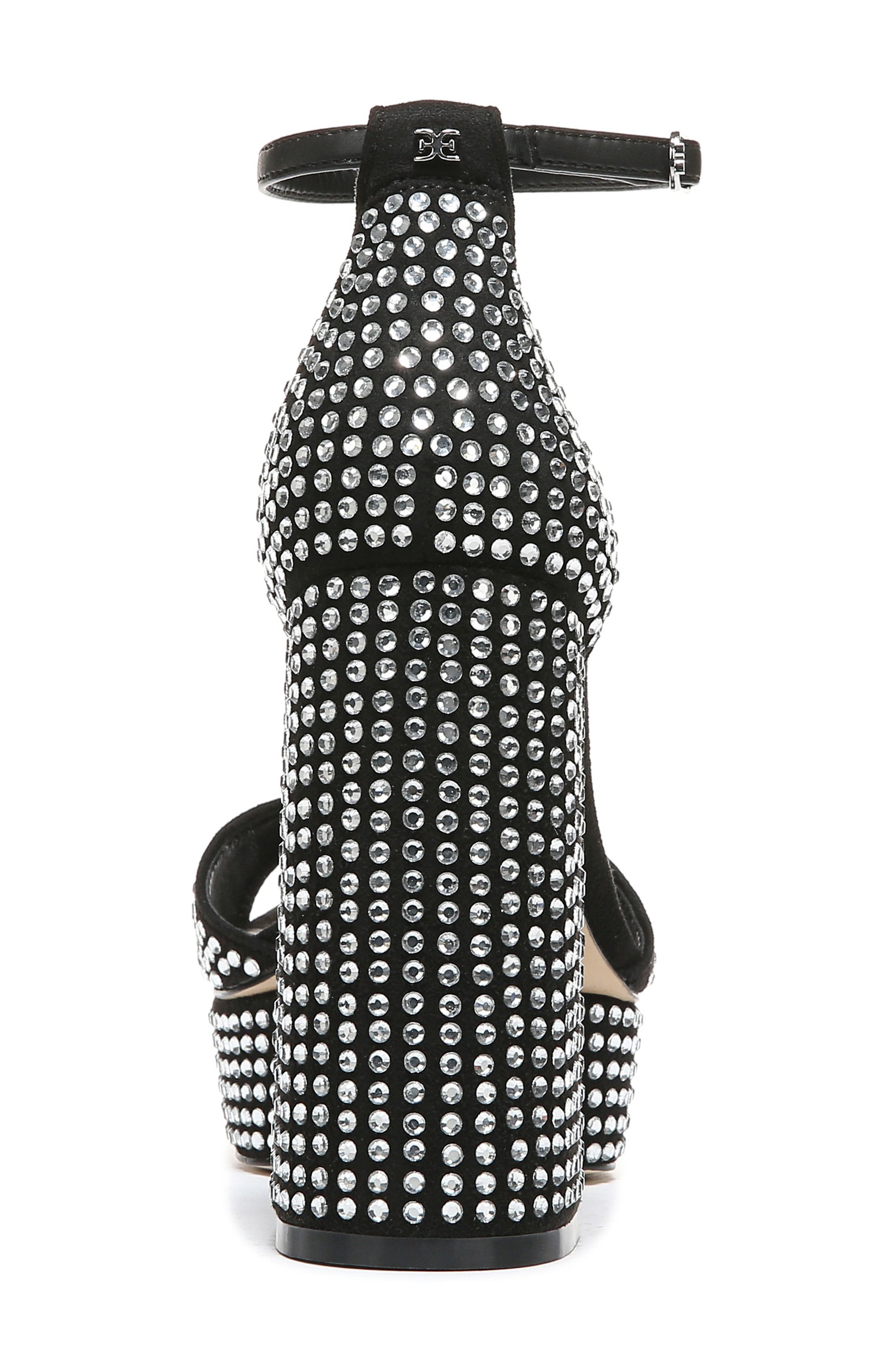 Sam Edelman Nellie Glitz Platform Sandal, Alternate, color, 