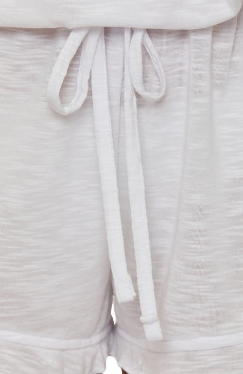 BECCA BECCA BREEZY BASICS OFF THE SHOULDER COVER-UP ROMPER 