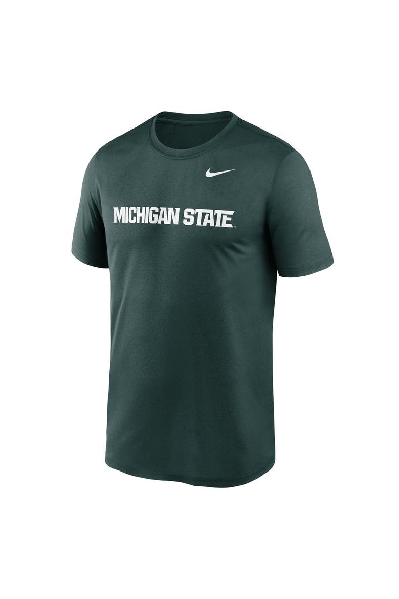 Men's Nike Green Michigan State Spartans Primetime Legend Wordmark T-Shirt, Alternate, color, Green