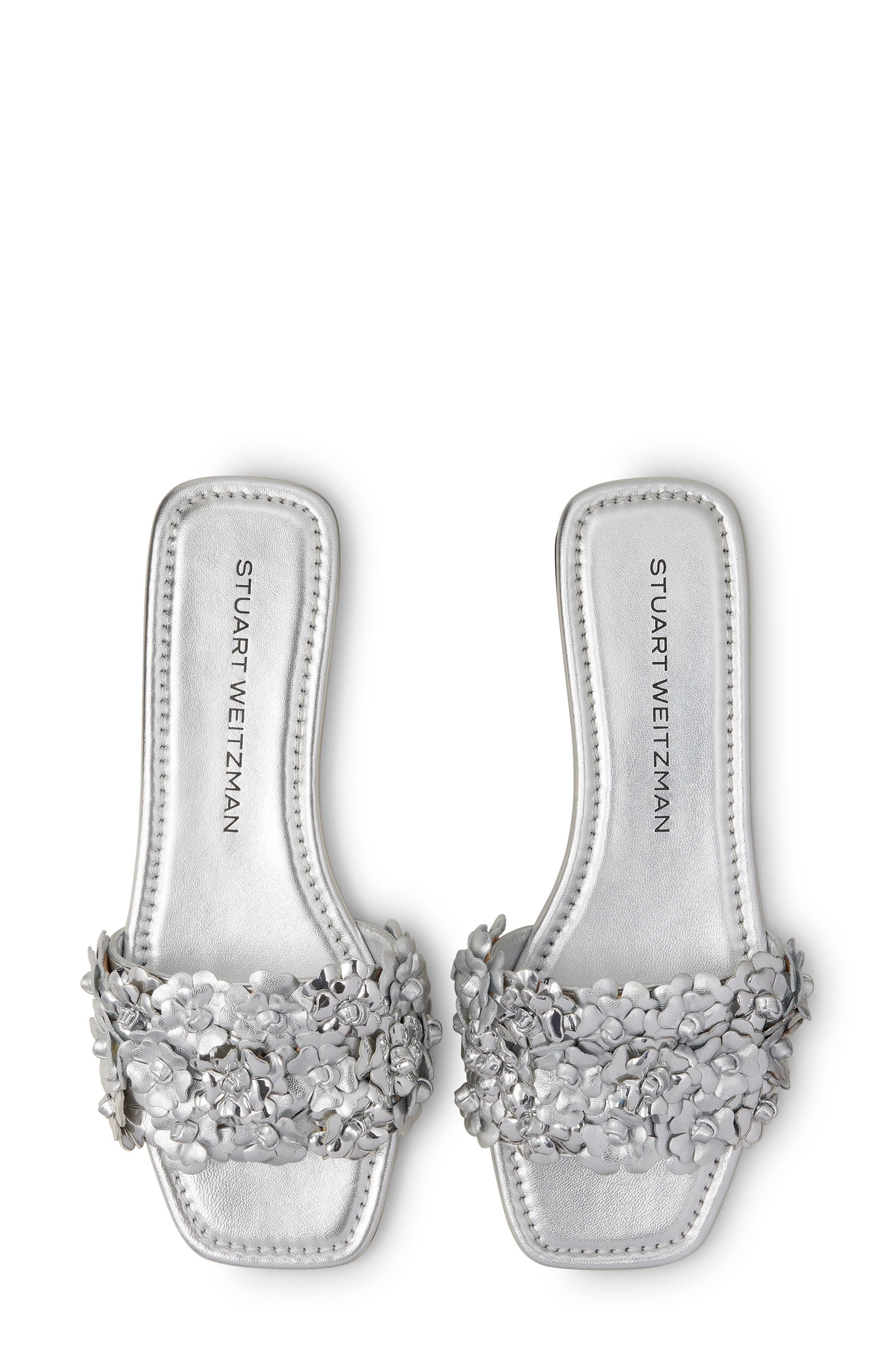 Stuart Weitzman Meadow Slide Sandal, Alternate, color, 