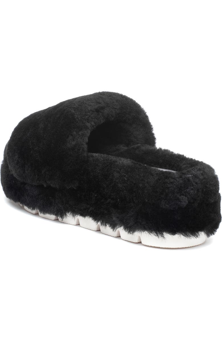 JSlides Bryce Genuine Shearling Platform Slipper, Alternate, color,