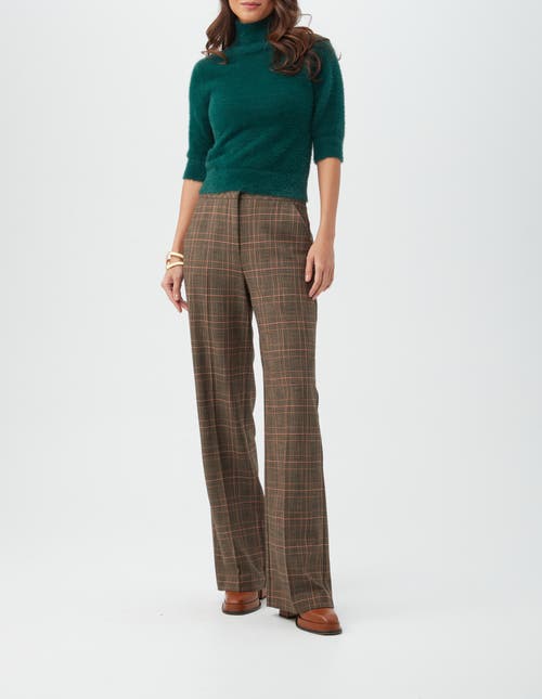 Shop Trina Turk Mali Fuzzy Sweater In Victoria Lake
