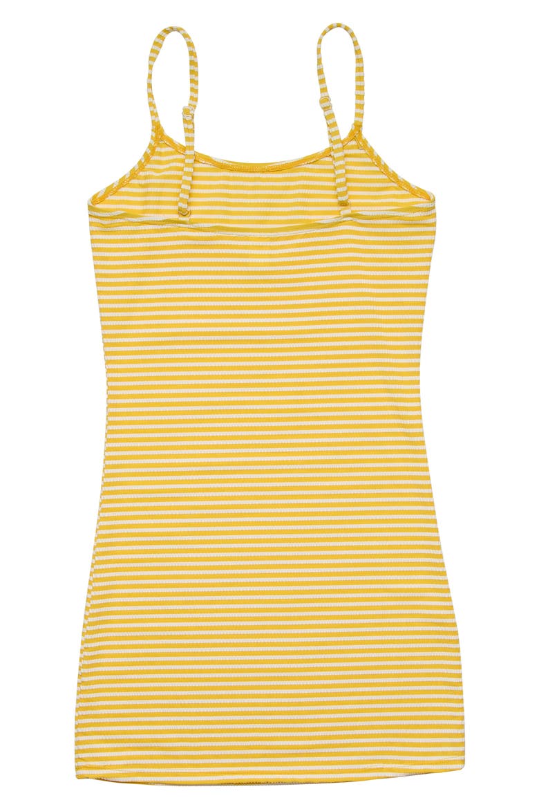 Kids' Sunshine Stripe Cover-Up Dress, Alternate, color, YELLOW