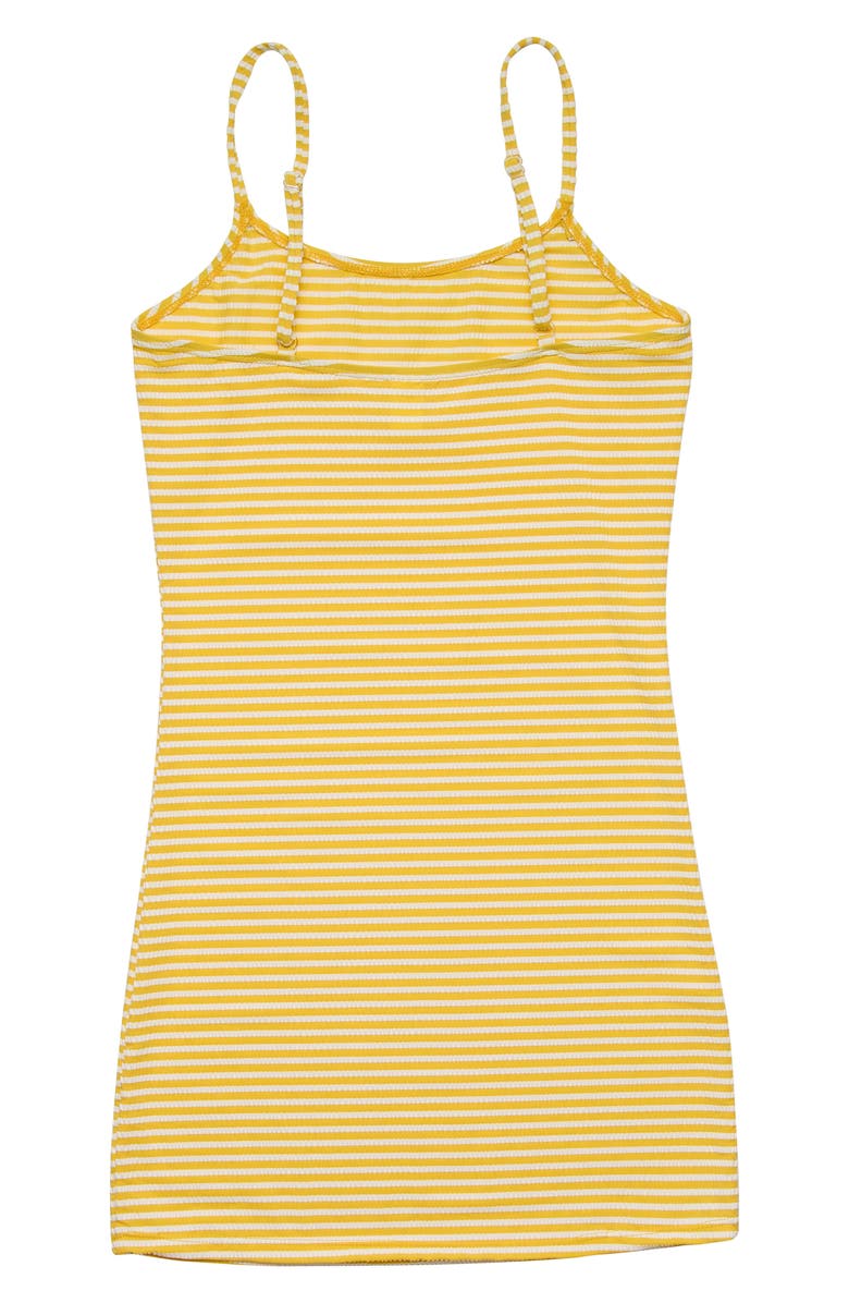 Snapper Rock Kids' Sunshine Stripe Cover-Up Dress, Alternate, color, 
