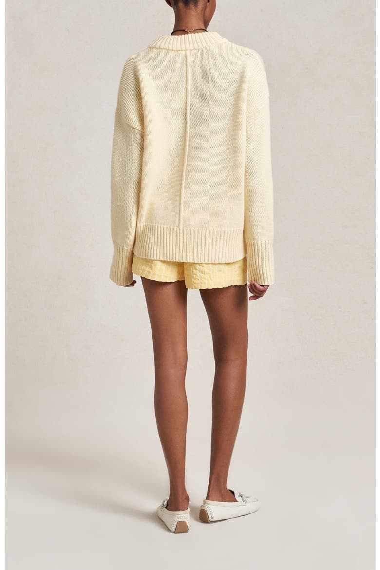 Solid Marin Sweater, Alternate, color, Butter