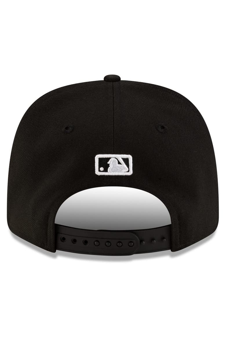Men's New Era Navy Seattle Mariners Authentic Collection 9SEVENTY Adjustable Hat, Alternate, color, Black