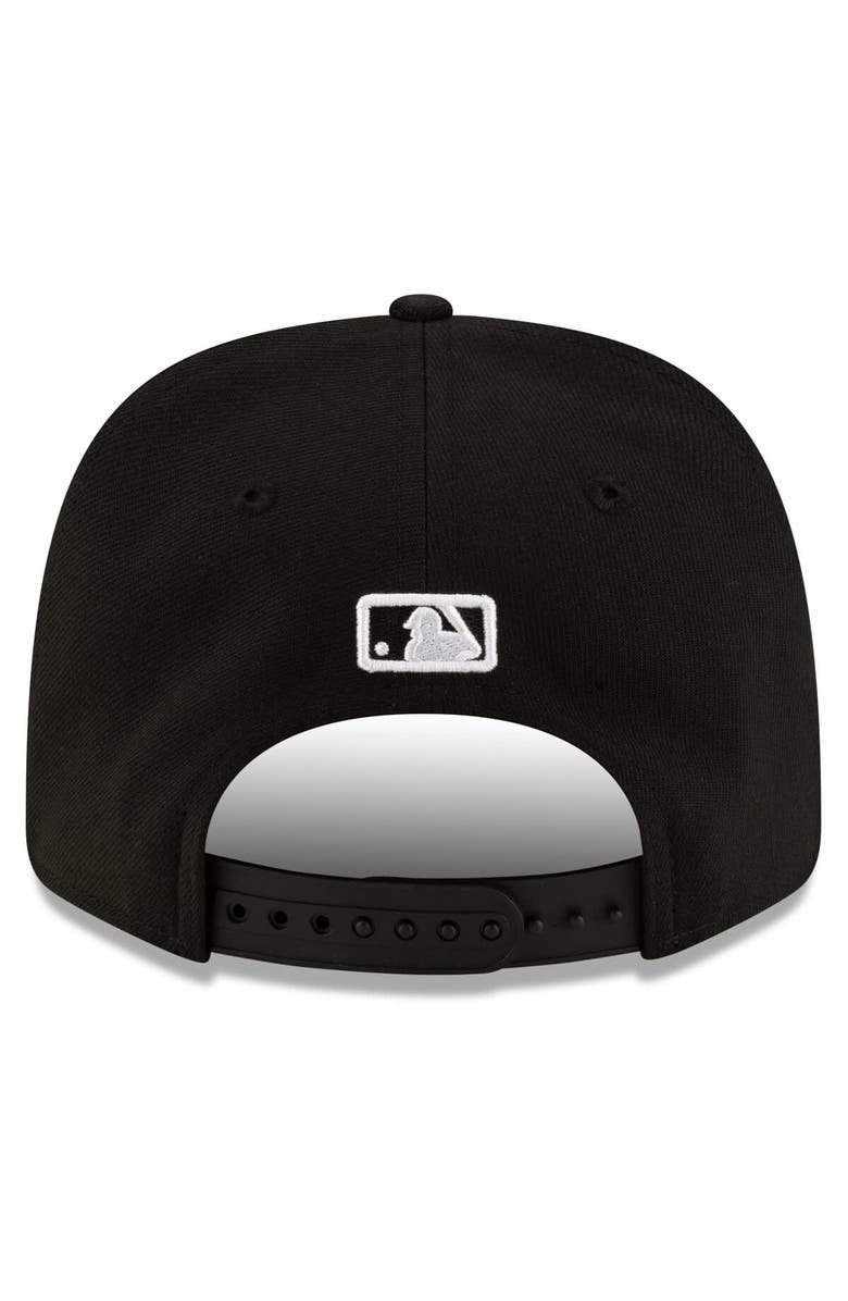 New Era Men's New Era Navy Seattle Mariners Authentic Collection 9SEVENTY Adjustable Hat, Alternate, color, Black