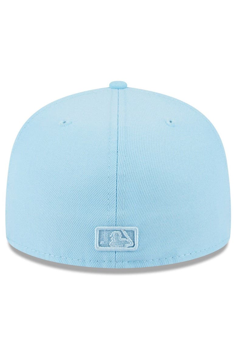 New Era Men's New Era Light Blue Detroit Tigers 2023 Spring Color Basic 59FIFTY Fitted Hat, Alternate, color, 