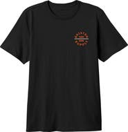 Brixton Oath V Cotton Graphic T-Shirt
