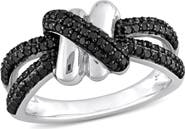 Julianna B. Diamond Crossover Split-Shank Ring 14k