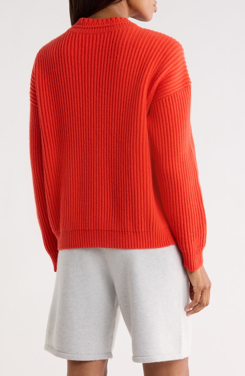 TWP Cashmere Cardigan, Alternate, color, Summer Tomato