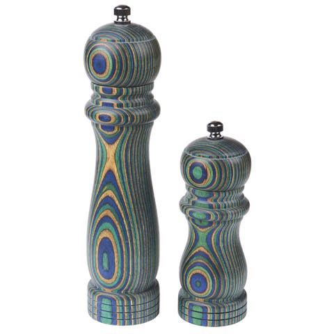 Pakkawood Pepper Mill and Salt Mill Set